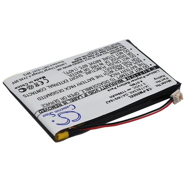 Batería de Repuesto M550, Tungsten T1 para Palm M550, Tungsten T1, Tungsten T2, Tungsten T3, Zire 31, - Cameron Sino 2