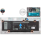Batería de Repuesto R73TC para DELL Latitude 3340,3440,3450(2024 year),3540,3550(2024 year),5340,5440,5450,5540,5550,7455,Precision 3480,3490,3580,3590,inspiron 14 Plus 7441 Laptops - DELL 6