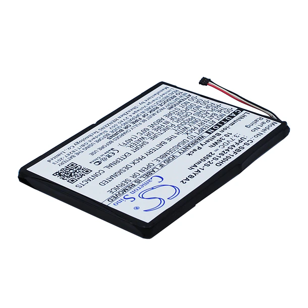 Batería de Repuesto CS-SBF100HD para Seagate 1AYBA2 1AYBA4 STCK1000100 STCV2000100 Wireless Plus 2TB Wireless Plus - BORNMIO 2