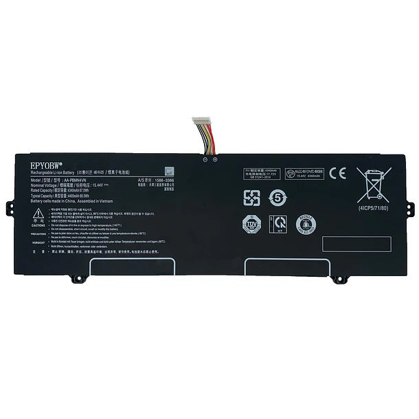 Batería de Repuesto AA-PBMN4VN para Samsung Galaxy Book Pro 360 15 NP950QDB / 360 15.6 - EPYOBW 1