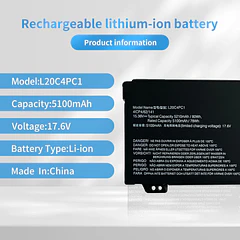 Batería de Repuesto JK6Y6 para Lenovo Legion 5 Pro-16ACH6 16ACH6H 16ITH6 16ITH6H Legion 5-15ITH6 15ITH6H
