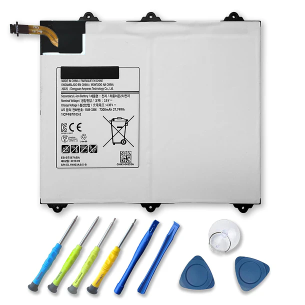 Batería de Repuesto EB-BT567ABA para Samsung Galaxy Tab E 9.6 XLTE SM-T567 SM-T567V T560 SM-T560NU 1