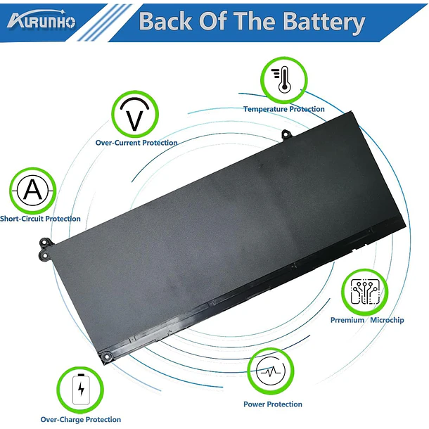 Batería de Repuesto JPFMR para Dell Latitude 3320 3330 3420 3520 Inspiron 3510 3511 3515 5