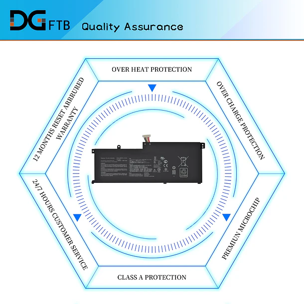 Batería de Repuesto SD06XL para Asus ZenBook Pro 15 UX535 UX535L UX535LH UX535LI UX535LH-BH74 UX535LH-BN002T - DGFTB 6