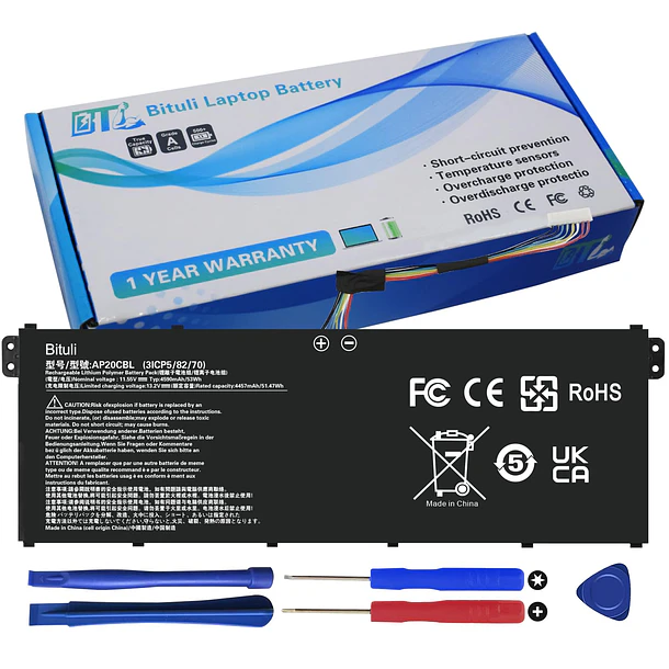 Batería de Repuesto H5CKD para Acer Aspire 5 A515-46 A515-45 Swift 3 SF314-43 SF314-511 Aspire - Bituli 1