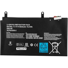 Batería de Repuesto 69KF2 para GIGABYTE P35K P37X P57X P35G P35N P35W P35X P37K P37W - HBFVG
