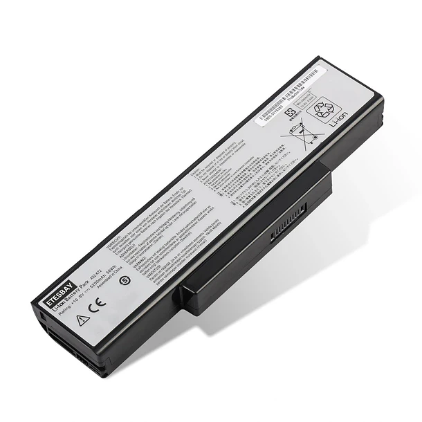 Batería de Repuesto A32 K72 para ASUS K72D K72DR K72DY K72F K72J K72JA K73 K73B K73BR - KingSener ETESBAY 1