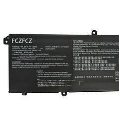 Batería de Repuesto C31N2201 para diversos equipos compatibles según modelo C31N2201 - FCZFCZ