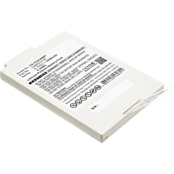 Batería de Repuesto CS-TCA300BT para Technicolor TCA300COM U46P313.00 (3.7V) - Enyuly 1