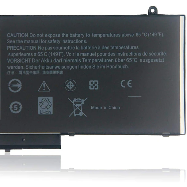 Batería de Repuesto J60J5 para Dell Latitude E5470 E5570 Precision 3510 0HK6DV 079VRK TXF9M 0TXF9M - Fully. 3