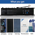 Batería de Repuesto BTY-M6M para MSI GS66 Stealth 10SF 10SFS 10SGS GE66 Raider 10SD 10SE - Anepoch 3
