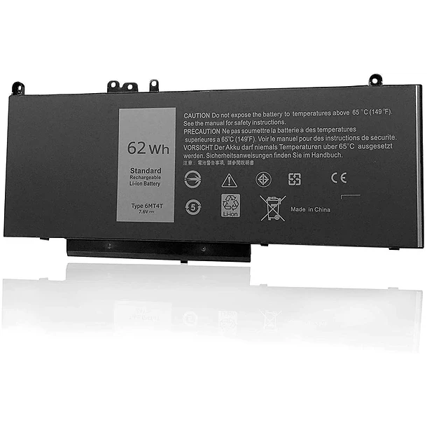 Batería de Repuesto J60J5 para Dell Latitude E5470 E5570 Precision 3510 0HK6DV 079VRK TXF9M 0TXF9M - Fully. 4