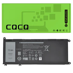Batería de Repuesto PO02XL para Dell Chromebook 13 3380 Inspiron Chromebook 14 7486 Series Notebook - CQCQ