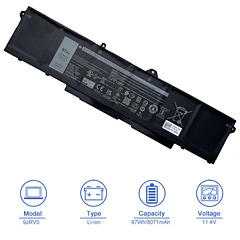 Batería de Repuesto 9JRV0 para Dell Precision 3581 3571 3561 Alienware m18 R1/Alienware m17 R5 - JOTACT