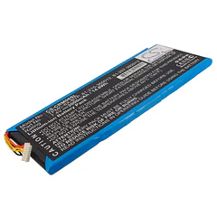 Batería de Repuesto para Battery Crestron 81-207-392012, 81-215-360012, TPMC-8X-BTP 6502269, TPMC-8X, TPMC-8X WiFi - KRADOX