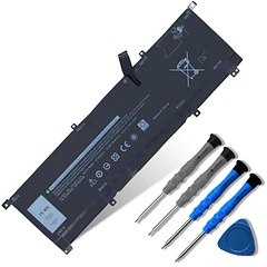 Batería de Repuesto 51KD7 para Dell XPS 15 9575 2-in-1 15-9575-D1805TS D1605TS D2801TS D2605TS i5-8305G - Dentsing
