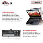 Batería de Repuesto 4GVGH para Lenovo Ideapad Yoga 6-13ARE05 6-13ALC6 Yoga C640-13IML LTE Series 5B10U65274 3