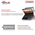 Batería de Repuesto CF-VZSU48 para diversos equipos compatibles según modelo CF-VZSU48 - RDSJ 3