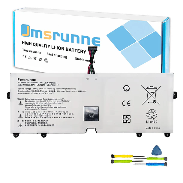 Batería de Repuesto LBV7227E para LG Gram 18 17 16 15 2020 2021 13/14/15(Z980) 15/17(Z90N) - Jmsrunne 1
