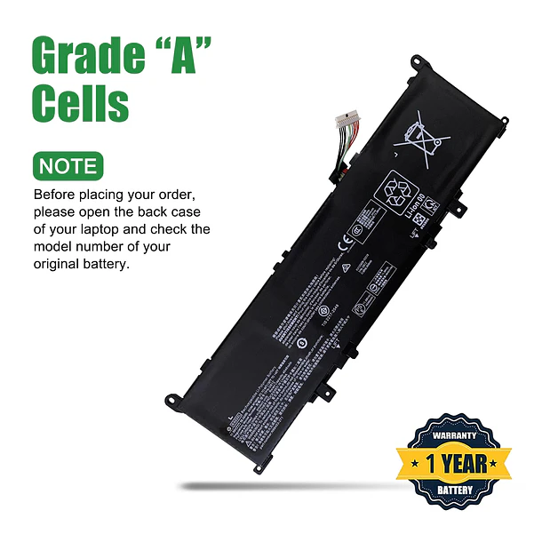 Batería de Repuesto RX03XL para HP EliteBook 630 640 645 660 G11 ProBook 440 445 - JIAZIJIA 4