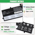 Batería de Repuesto L17M4PB1 para Lenovo IdeaPad 720S-15IKB 720S Touch-15IKB V730-15 V730-15-IFI V730-15-ISE 720S-15IKB 720S-15IKB - RHKRKQN 2