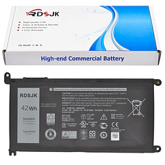 Batería de Repuesto WDX0R para Dell Inspiron 15 5565 5567 5568 5570 5578 7560 7570
