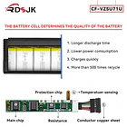 Batería de Repuesto A1713 para Panasonic Toughbook CF-30 CF-31 CF-53 CF30 CF31 CF53 CF-VZSU72U CF-VZSU1430U - RDSJ 4