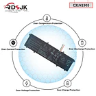Batería de Repuesto C31N1517 para Asus Adolbook13 2020 Dolbook14 2020 VivoBook S13 S330FA S330FN S333 6
