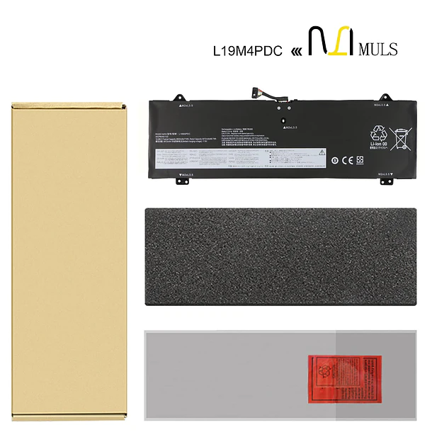 Batería de Repuesto L19C4PDC para Lenovo Ideapad Yoga 7-14ITL5 7-15ITL5 82BJ - MULS 6