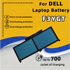 Batería de Repuesto F3YGT for Dell para Dell Latitude 12 7000 7280 7290 13 7000 7380 7390 - Joburu 5