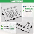 Batería de Repuesto AA-PBSN4AF para Samsung NP930SBE NP930SBE-K01CN NP930SBE-K02HK NP930SBE-K03CN NT930SBE NT930SBE-K38 NP730QCJ NP730QCJ-K01US NP730QDA - RHKRKQN 2