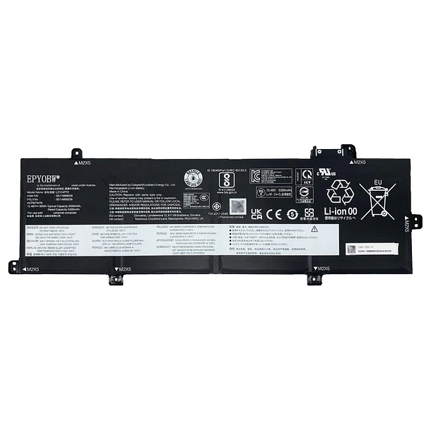Batería de Repuesto L21C4P72 para Lenovo ThinkPad P16s / T16 Gen 1 Gen 2 Series - EPYOBW 1
