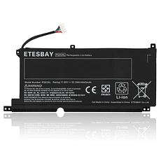 Batería de Repuesto PG03XL para HP Pavilion Gaming 15-DK 15-dk0000 15-DK0125TX OMEN 5X FPC52 Series - ETESBAY