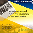 Batería de Repuesto LPA5189U-1BRS para Toshiba Satellite P50W-B BST2N01 P55W B5318 B5318D B5220 B5224 B5112 - TAVZENL 6