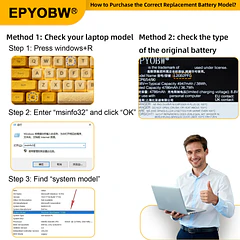 Batería de Repuesto L20B2PF0 para diversos equipos compatibles según modelo L20B2PF0 - EPYOBW