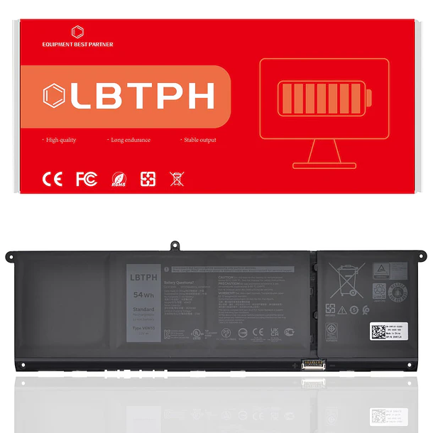 Batería de Repuesto YRDD6 para Dell for Inspiron 3515 3511 5515 3521 3525 7415 - LBTECH LIMITED 1