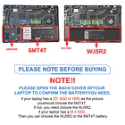 Batería de Repuesto 6MT4T para Dell Latitude E5470 E5570 Precision 3510 0HK6DV 7V69Y 07V69Y 79VRK - Fancy Buying 3