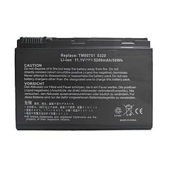 Batería de Repuesto BP02XL para Acer TravelMate 5220 5520 5310 5320 5330 5710 5720 7220