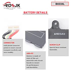Batería de Repuesto SC04XL para HP EliteBook 830 835 840 845 860 865 G11 ZBook 5