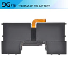 Batería de Repuesto BF04XL para HP Spectre 13-V101NA 13-V115TU 13-V116TU 13-V117TU TPN-C132 Y7X41EA Y8J11PA Y8J12PA - DGTEC 3