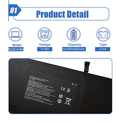 Batería de Repuesto RC30-0196 para Razer Blade Stealth 2016 v2