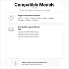 Batería de Repuesto 6MT4T para Dell Latitude 14 E5470 15 E5570 7V69Y TXF9M 79VRK HK6DV - Tanch 3
