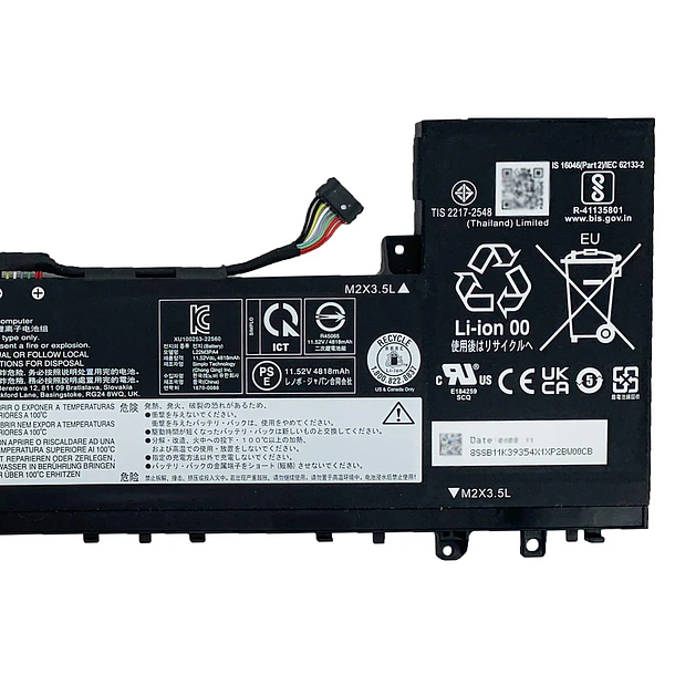 Batería de Repuesto L22M3PA4 para Lenovo IdeaPad Slim 5-14ABR8 5-14IAH8 5-14IRL8 5-16ABR8 5-16IAH8 5-16IRL8 Series - EPYOBW 4