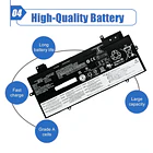 Batería de Repuesto L20M4P71 para Lenovo ThinkPad X1 Carbon 9th Gen/ X1 Yoga 6th Gen - Dentsing 5