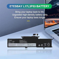 Batería de Repuesto L17L3P53 para ThinkPad L380 Yoga L390 - ETESBAY