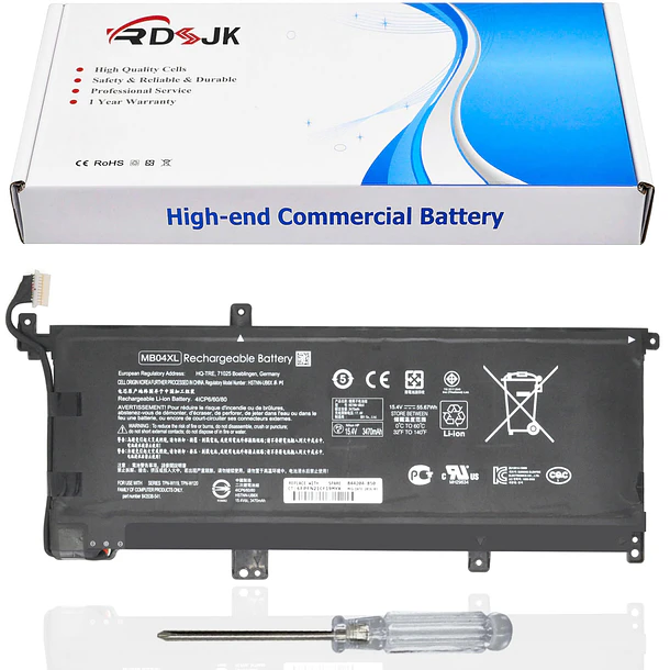Batería de Repuesto SQU-1208 para HP Envy X360 Convertible M6-AQ000 M6-AQ105DX M6-AQ103DX M6-AQ003DX M6-AQ105DX M6-AR004DX - RDSJ 1