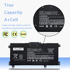 Batería de Repuesto LK03XL para HP Envy X360 17m-ae0xx 17-bw 17m-ae111dx 15m-bp1xx 15m-cn0xxx 15-cn0xxx 15m-cp0xxx - LHYSFIY 3