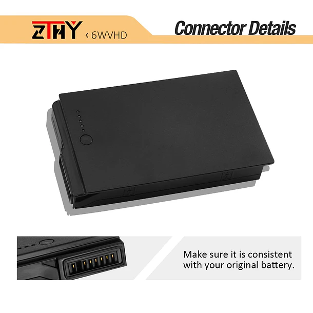 Batería de Repuesto B31N1912 para Dell Latitude 7230 Rugged Extreme Tablet - ZTHY 4