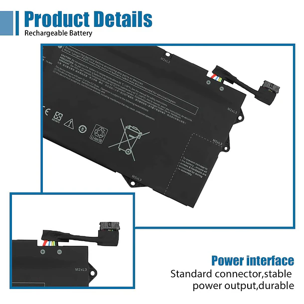 Batería de Repuesto YM15G para Dell XPS 13 9315 Series 0G9FHC G9FHC 0W6D4H W6D4H 11.55V - VANPIR 3