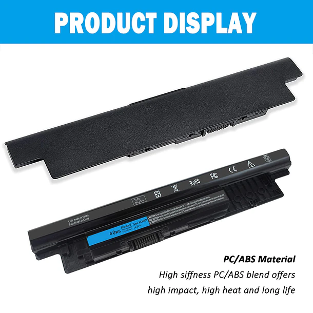 Batería de Repuesto XCMRD para Dell Inspiron 15 3000 Series Battery 3542 3521 3531 3537 4